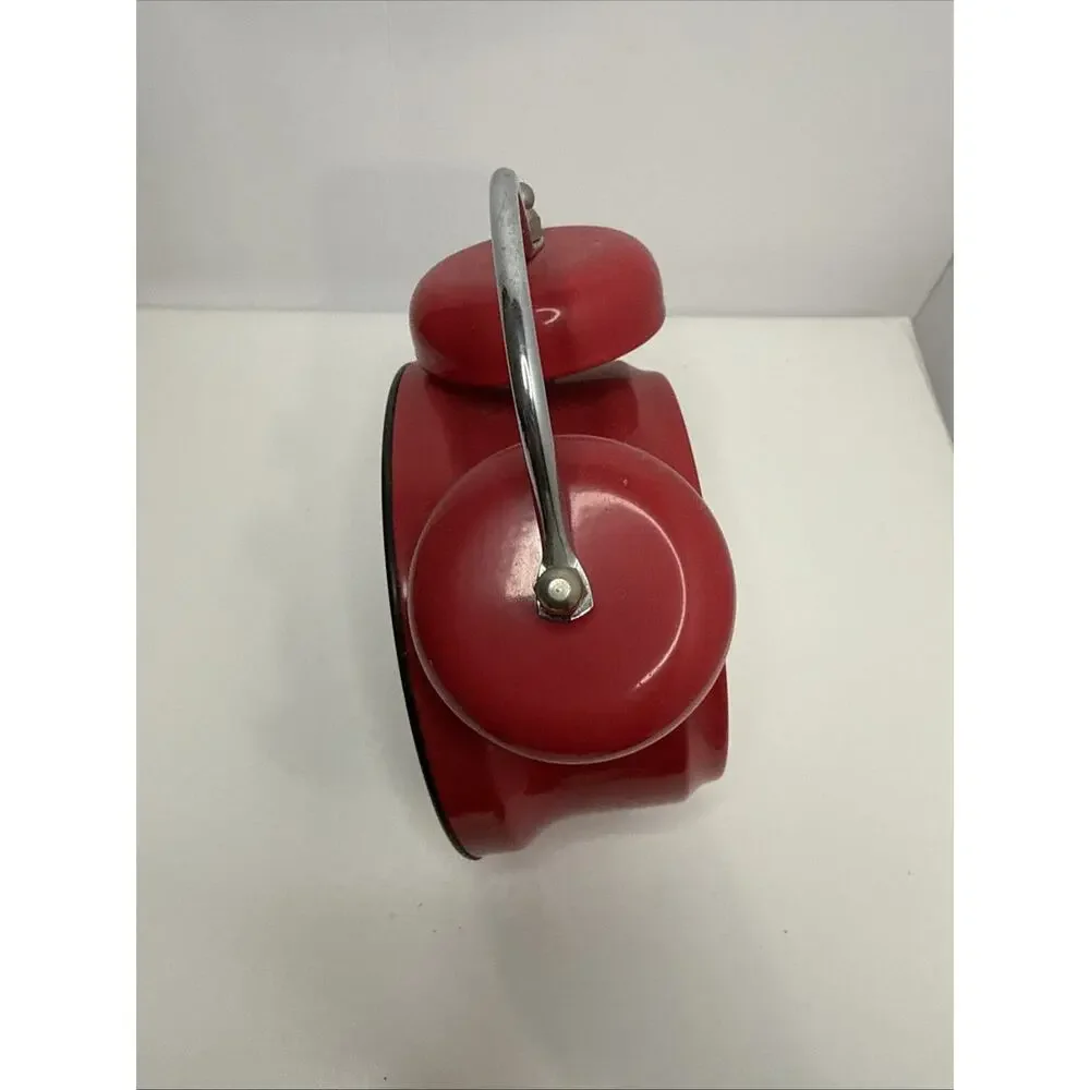 Feldstein And Associates Wacky Wakers Red Rooster Tabletop Alarm Clock - Working